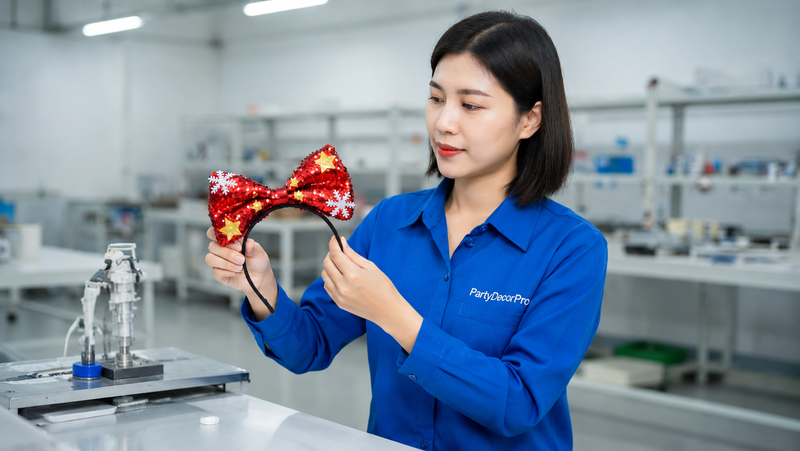 christmas hair band Manufacturing Process 