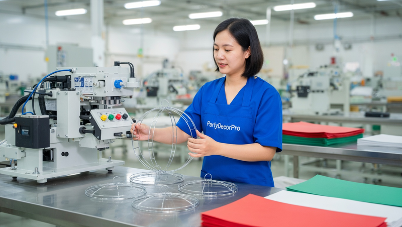 christmas paper lanterns Manufacturing Process 
