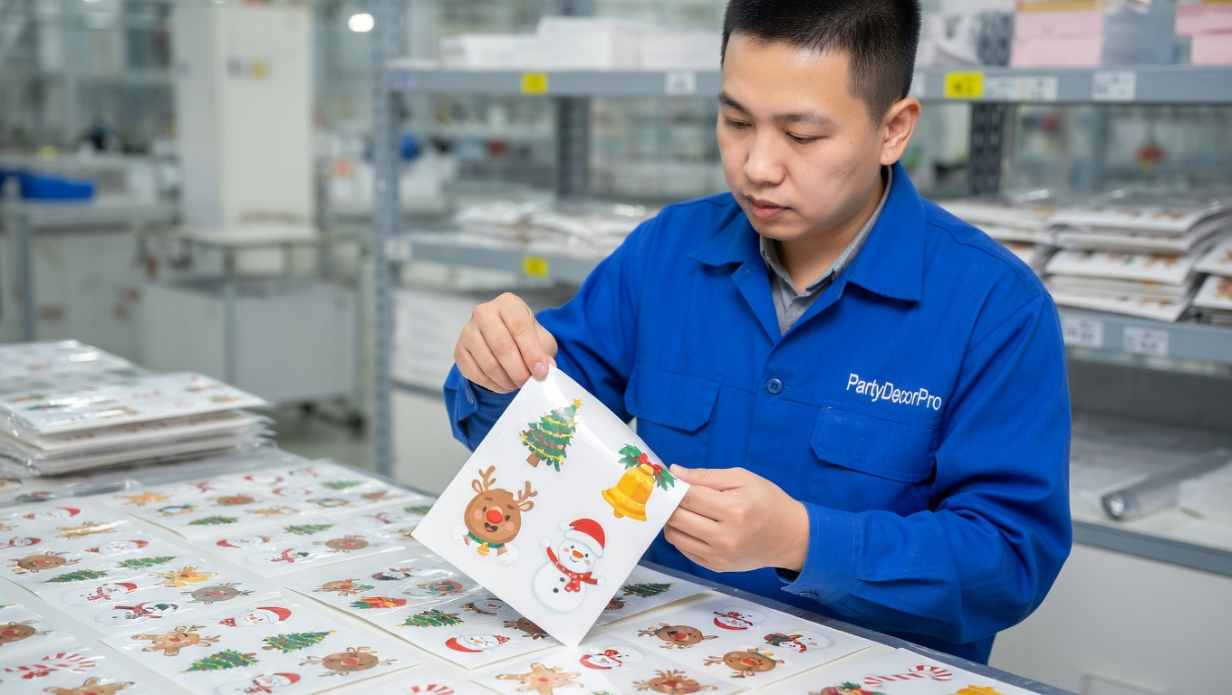 christmas temporary tattoos Manufacturing Process