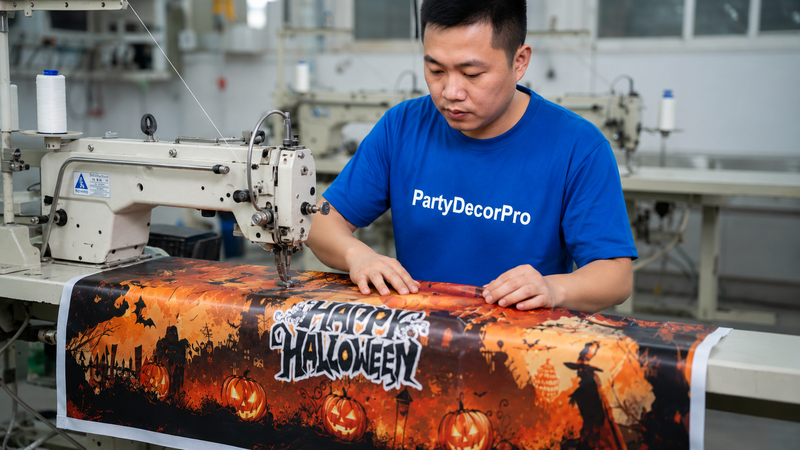 cloth banner Manufacturing Process 