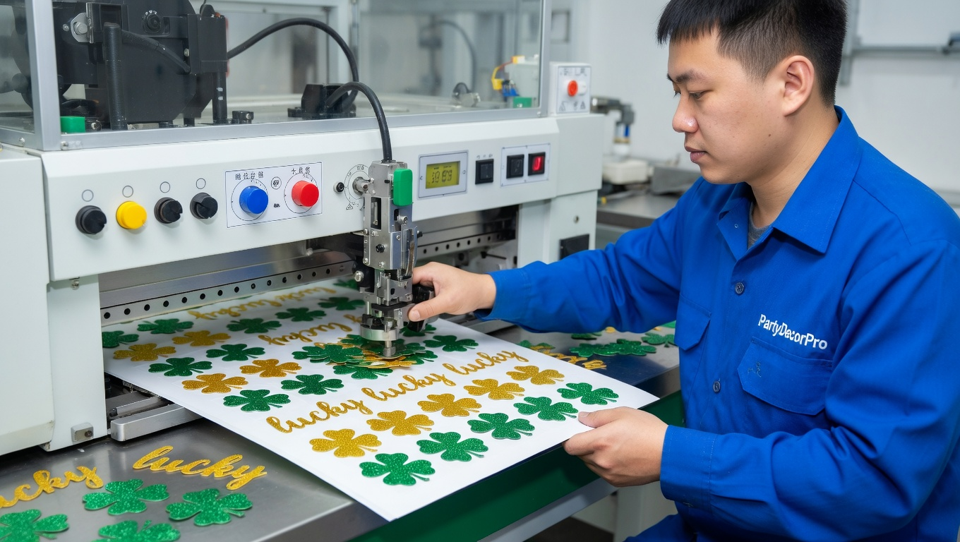confetti for party Manufacturing Process 