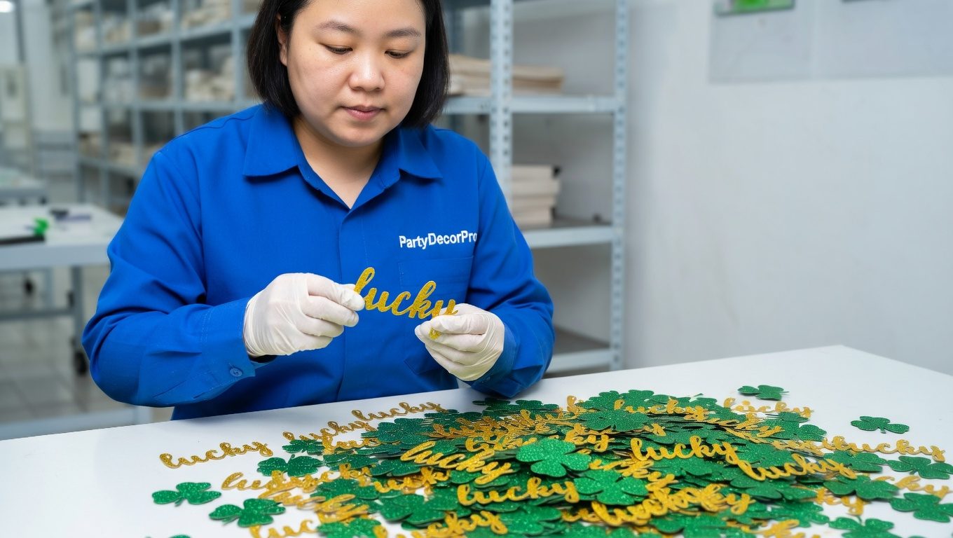 confetti for party Manufacturing Process 
