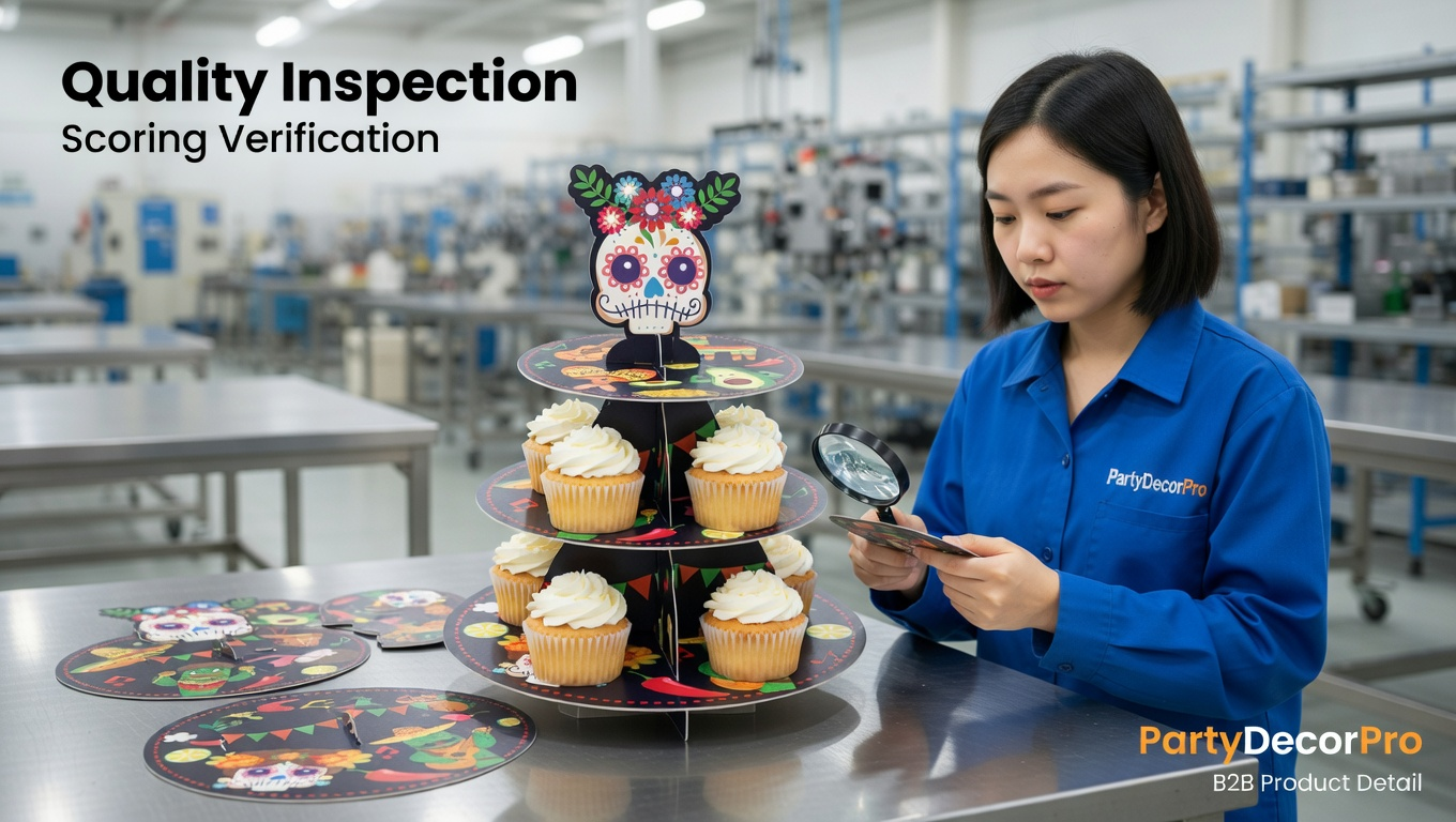 cupcake tier Manufacturing Process 