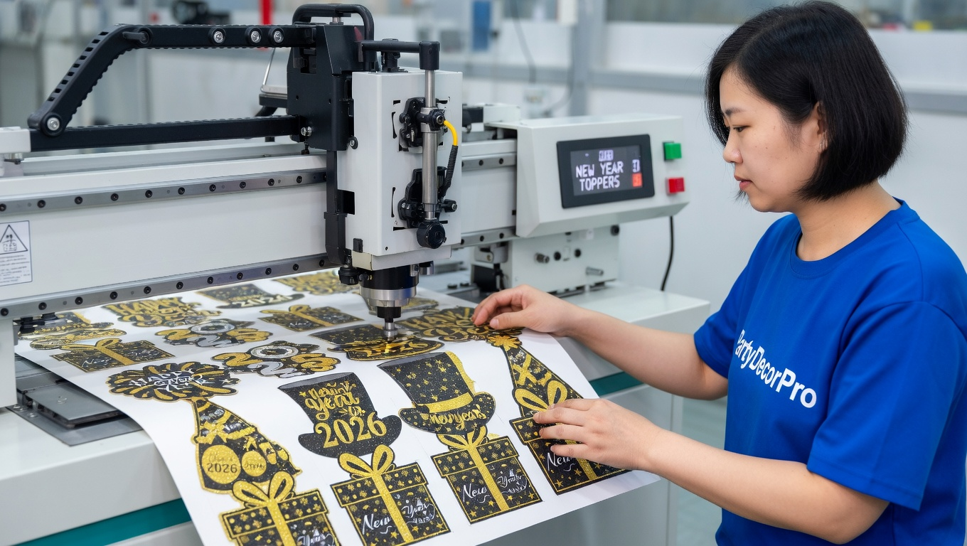 cupcake toppers Manufacturing Process 