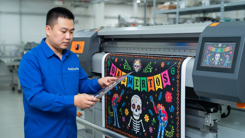 custom banner Manufacturing Process 