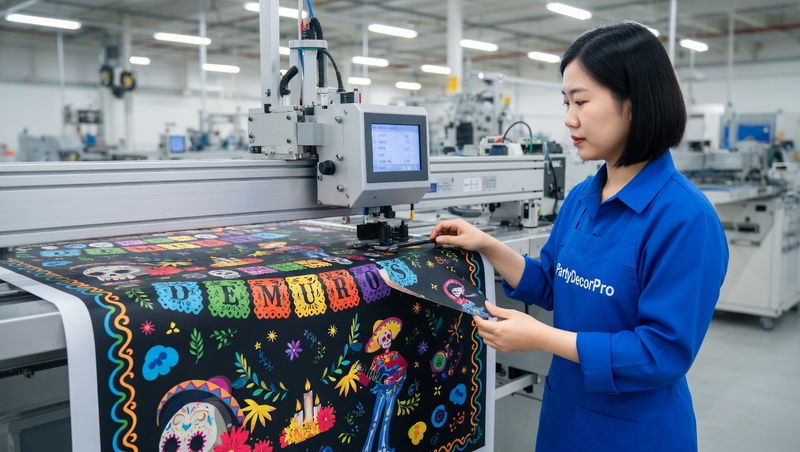 custom banner Manufacturing Process 
