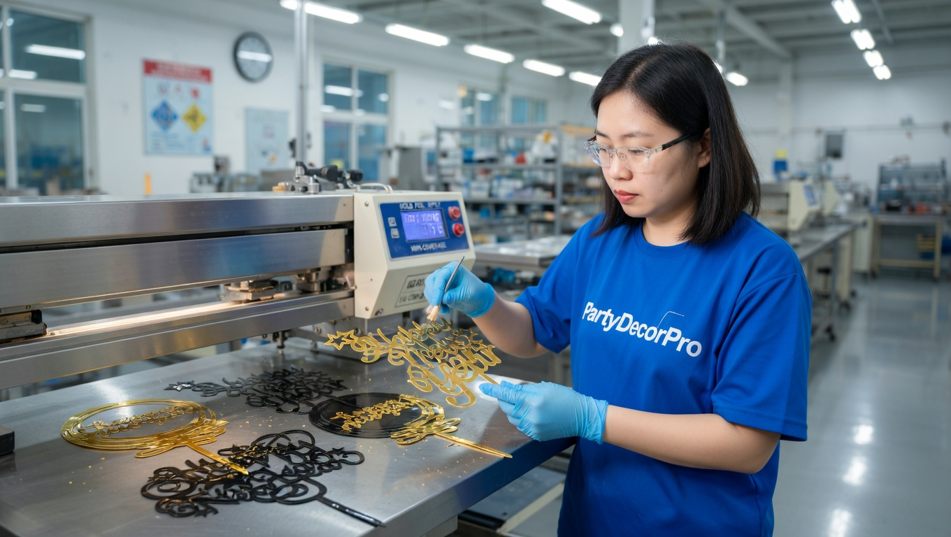 custom cake toppers Manufacturing Process 
