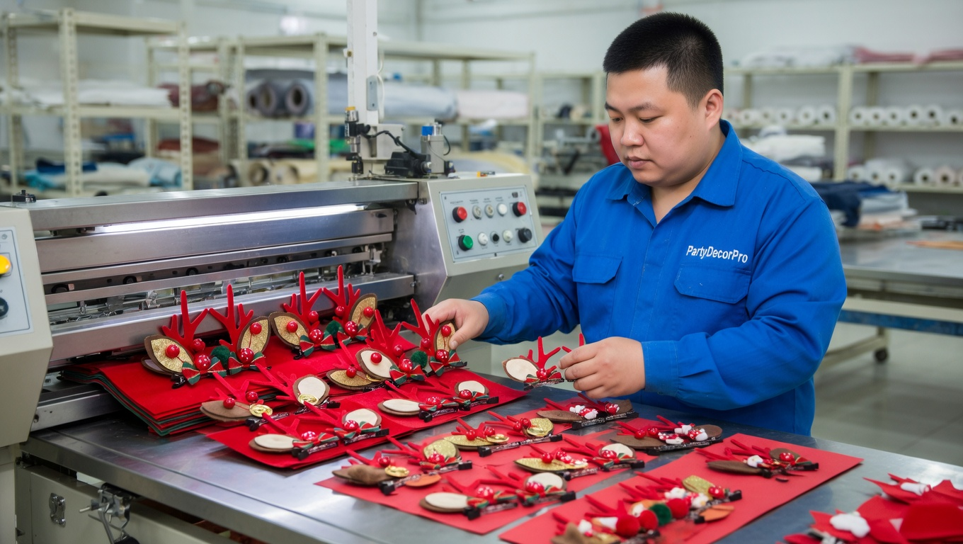 custom hair accessories Manufacturing Process 