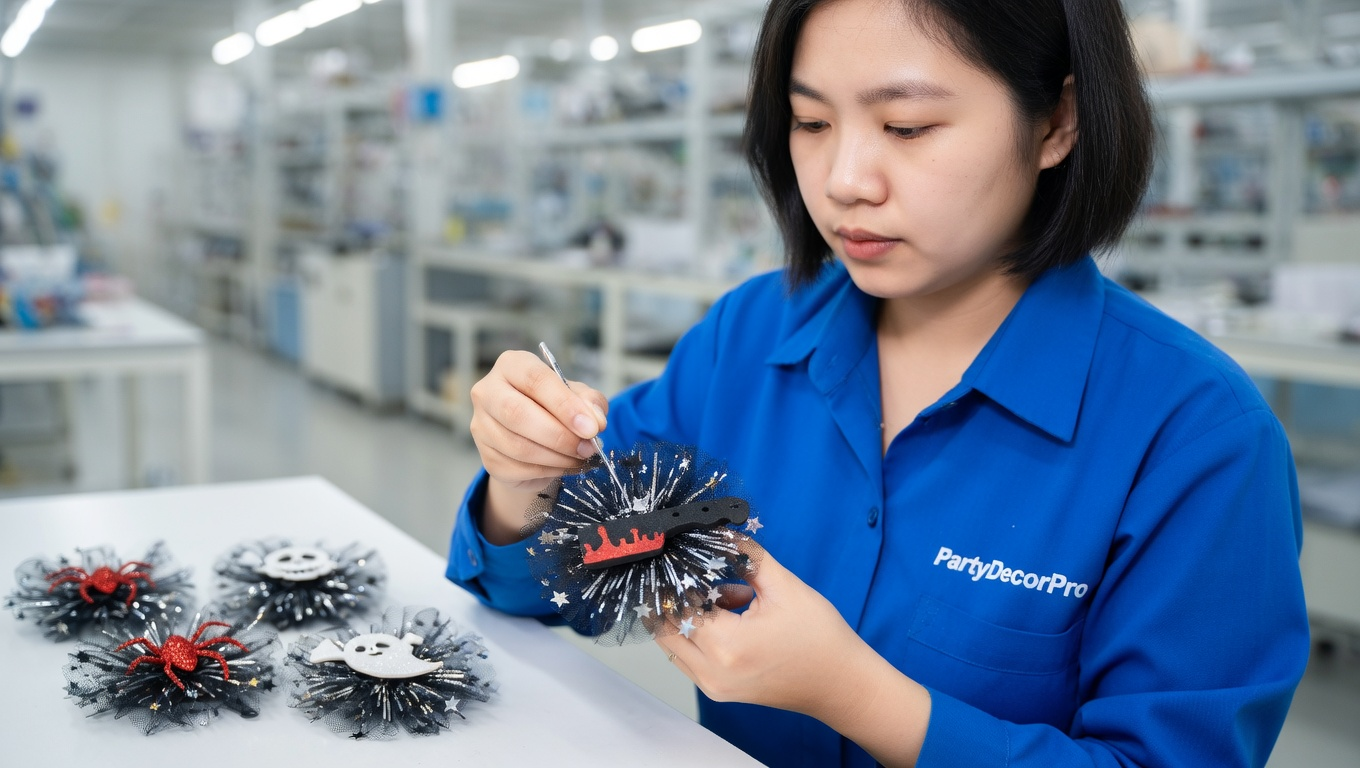 custom hair clips Manufacturing Process 