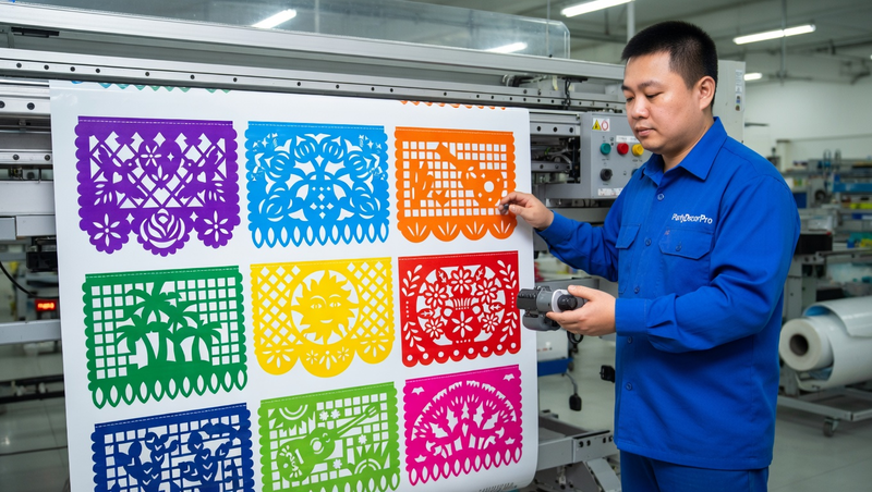 custom party banner Manufacturing Process 