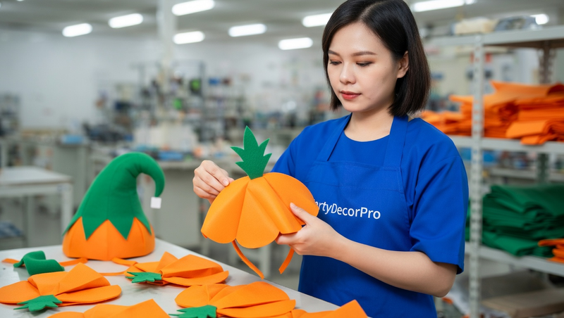 cute party hats Manufacturing Process 