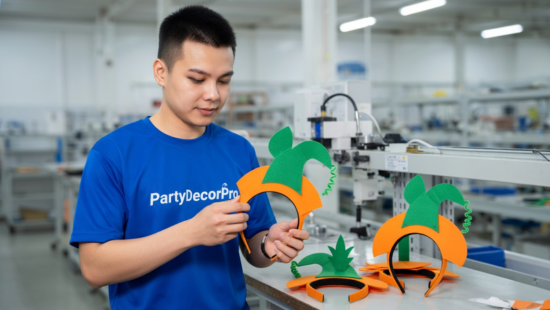 cute party hats Manufacturing Process 