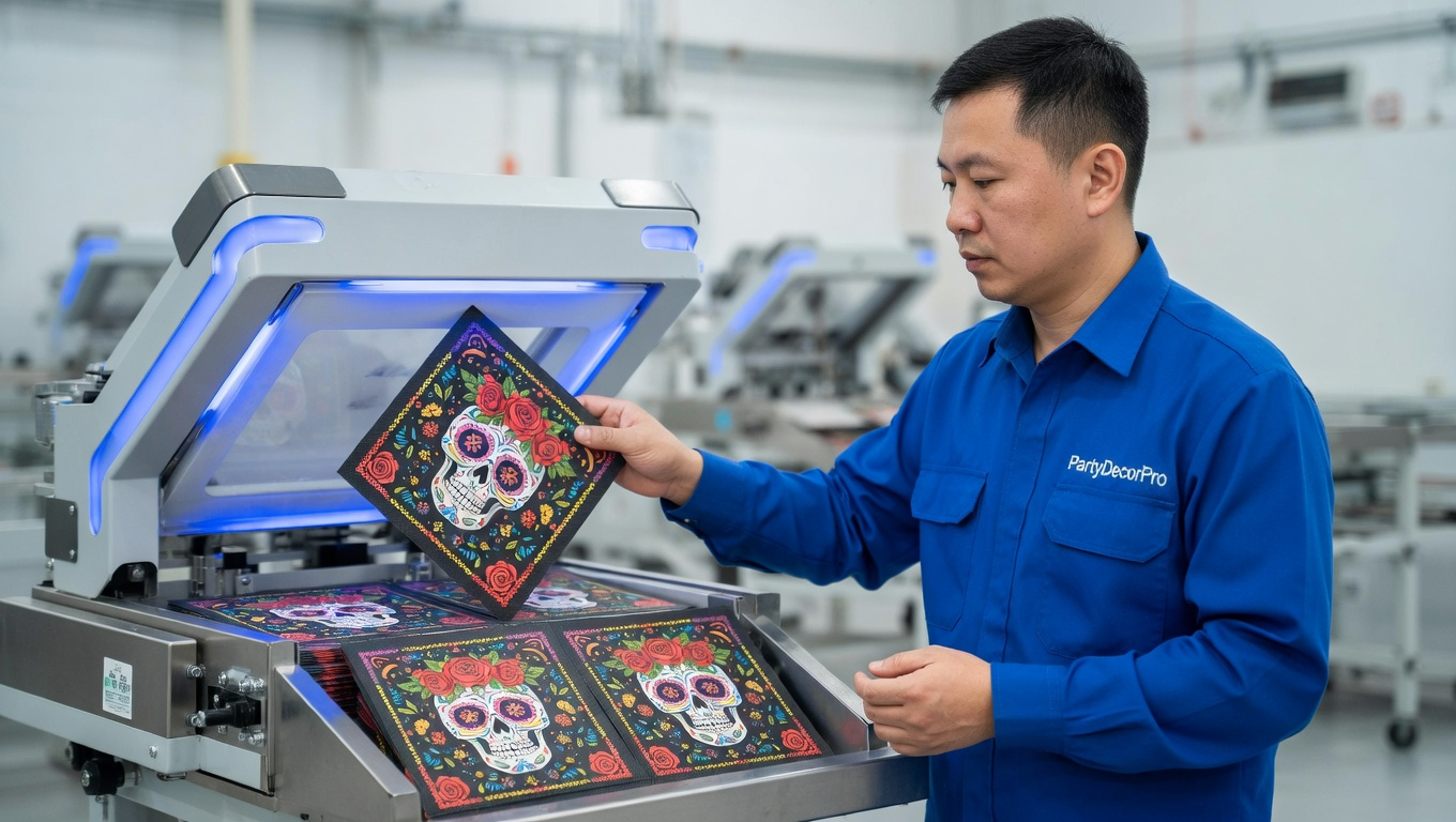 day of the dead tableware Manufacturing Process 