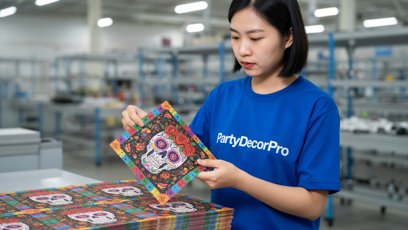 day of the dead tableware Manufacturing Process 