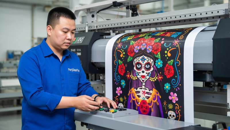 door banner Manufacturing Process 