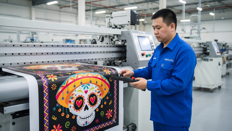 fence banner Manufacturing Process 
