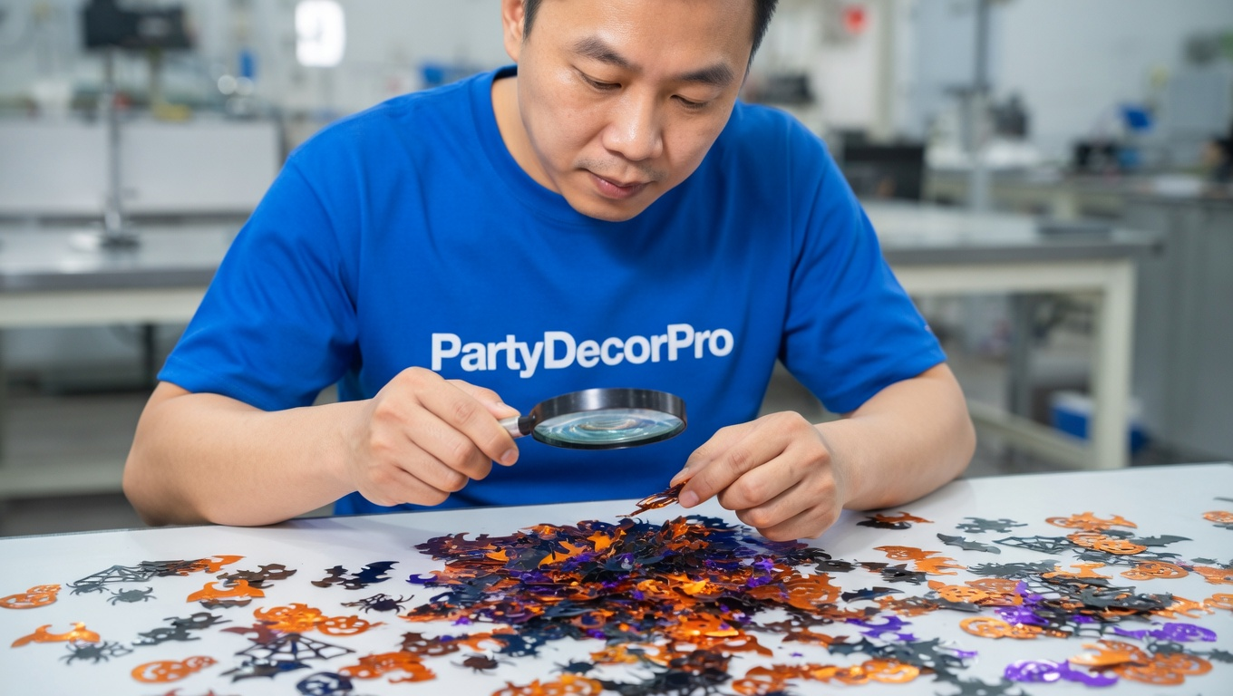 foil confetti Manufacturing Process