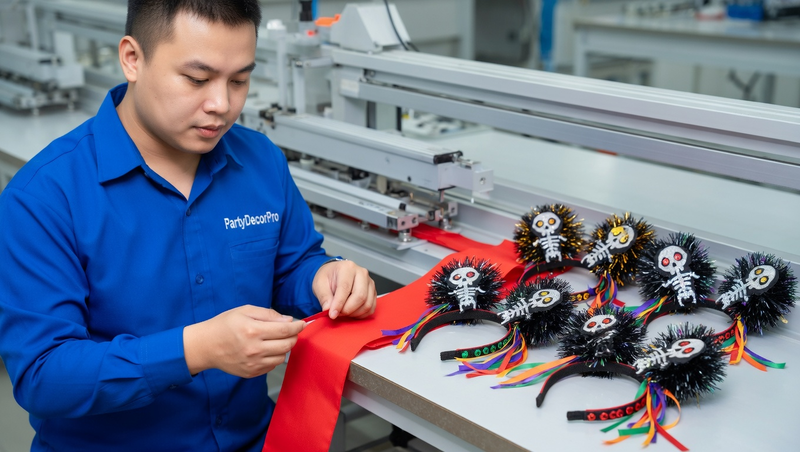 fun headbands Manufacturing Process 