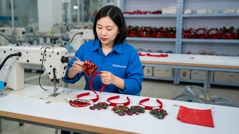 funny headband Manufacturing Process 
