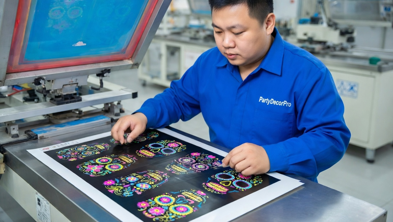 glow in the dark temporary tattoos Manufacturing Process