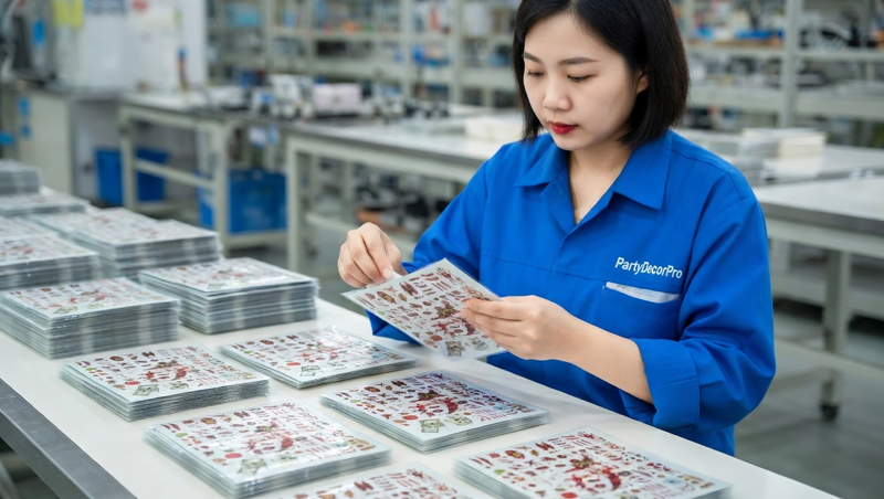 halloween temporary tattoos Manufacturing Process