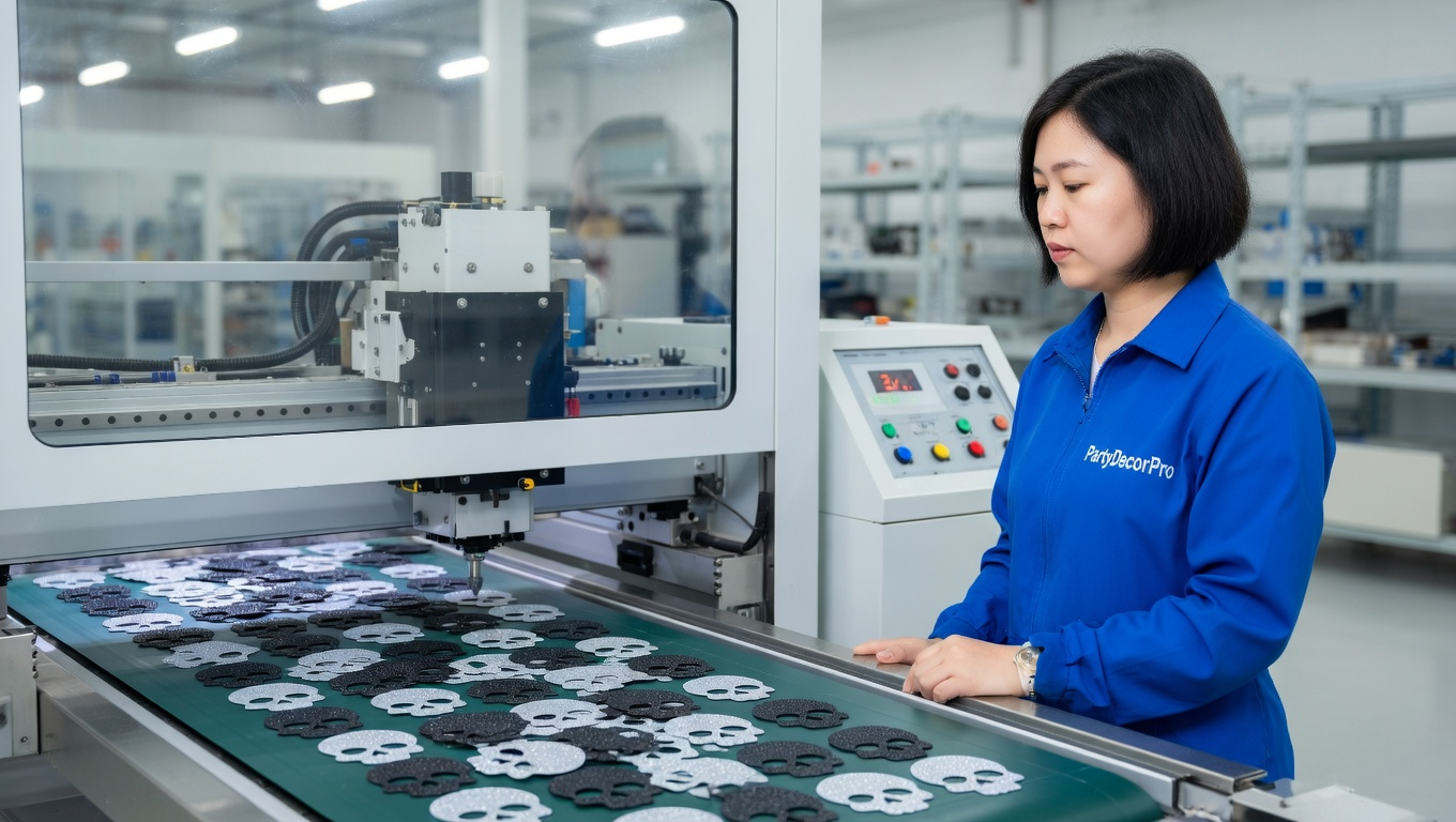 halloween confetti Manufacturing Process