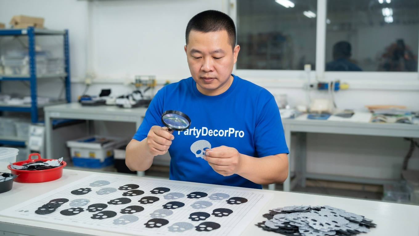 halloween confetti Manufacturing Process