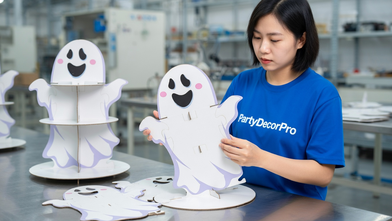 halloween cupcake stand Manufacturing Process 