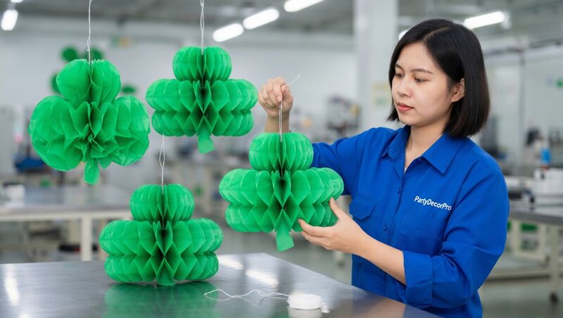 honeycomb ornament Manufacturing Process 
