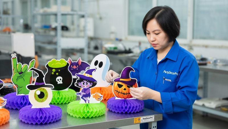 honeycomb halloween decorations Manufacturing Process