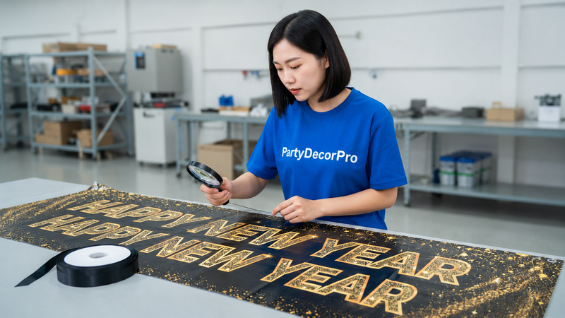 outdoor banner Manufacturing Process 