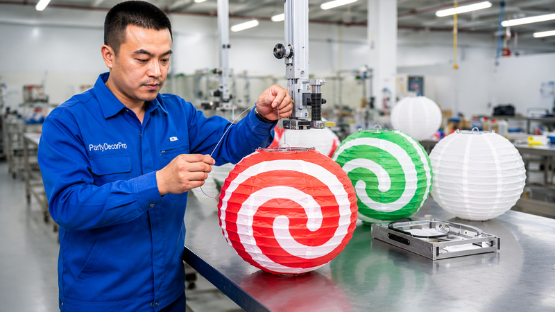 paper lamps Manufacturing Process 
