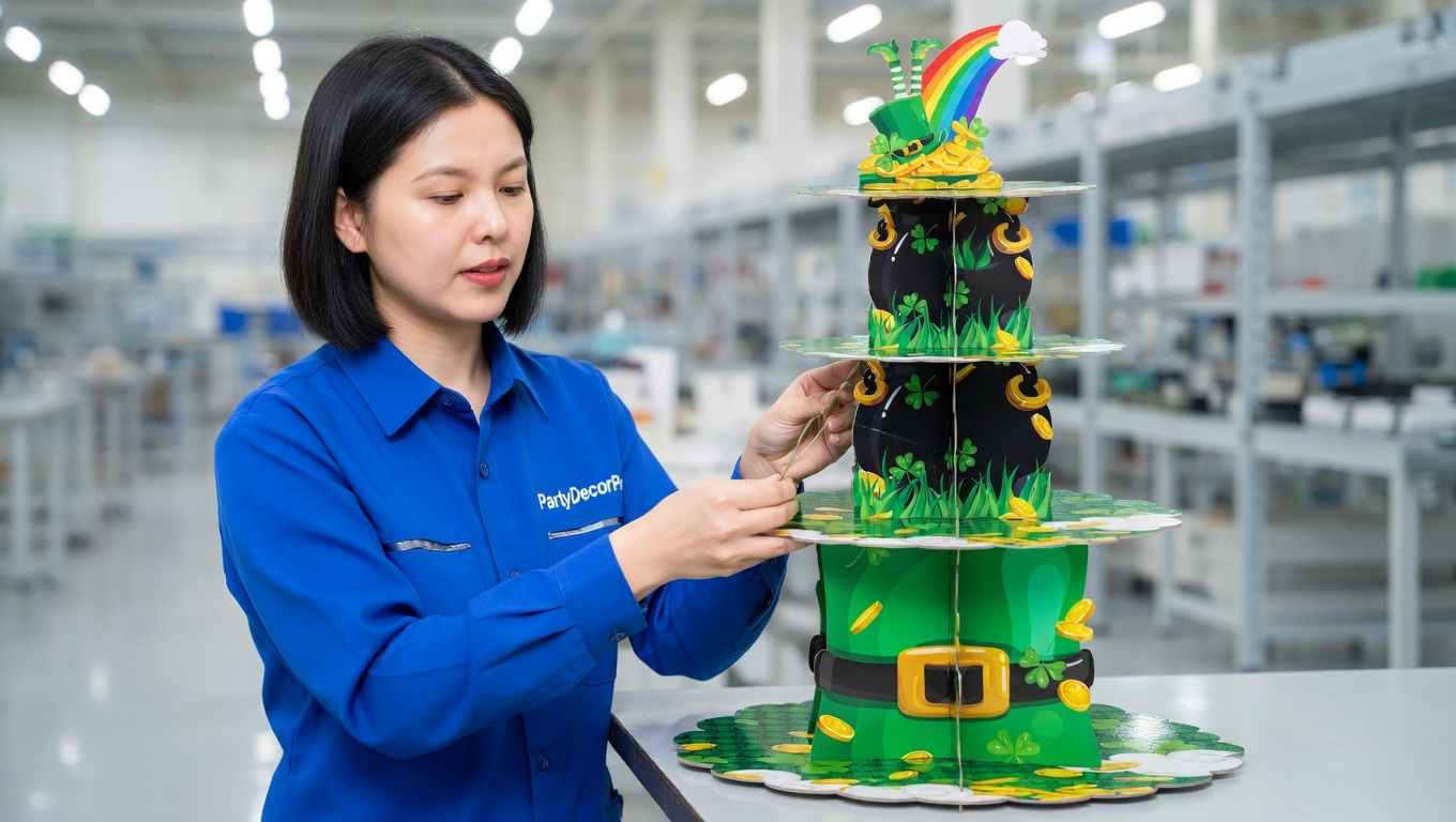 party cake stand Manufacturing Process 