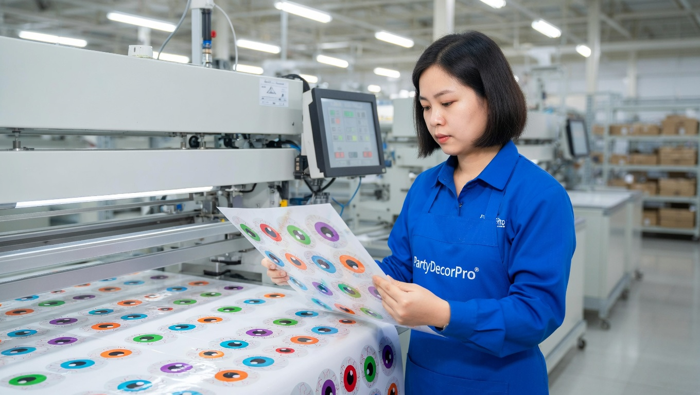 party confetti Manufacturing Process