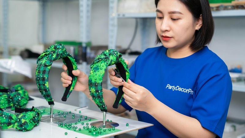 party head bands Manufacturing Process 