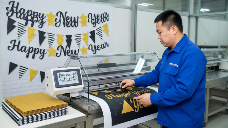 pennant banner Manufacturing Process 