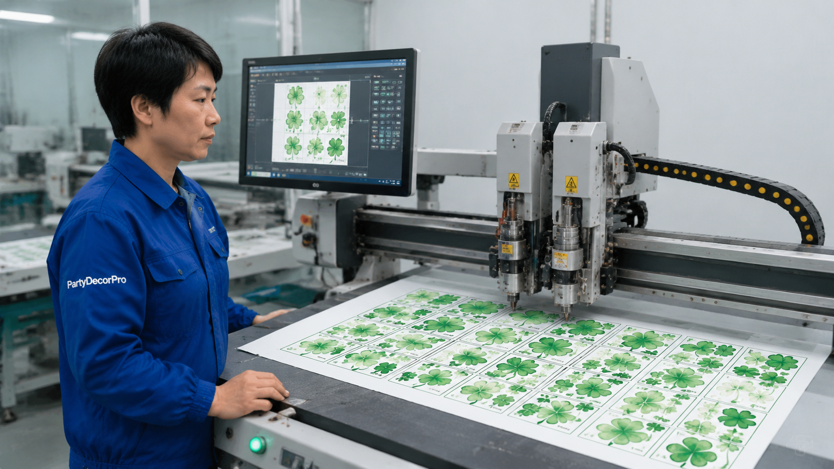 shamrock temporary tattoos Manufacturing Process