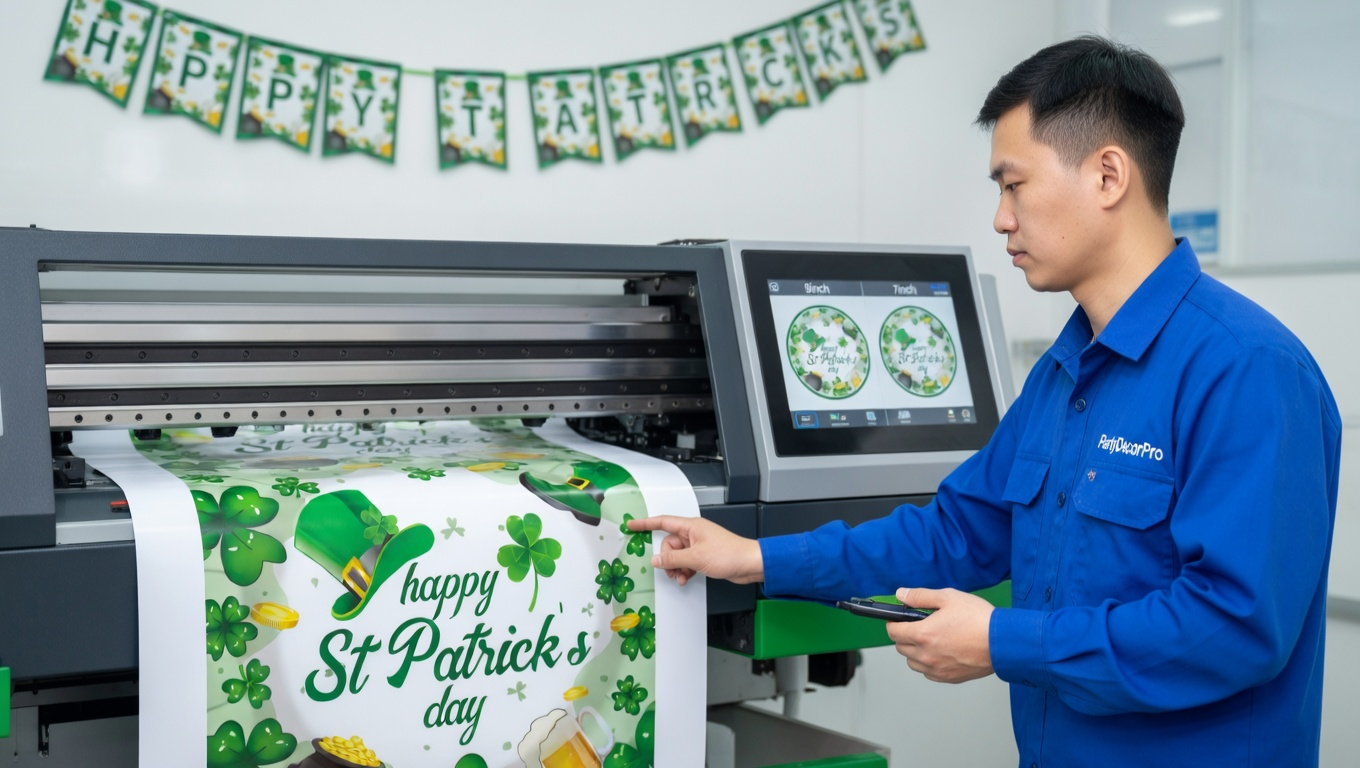 st patrick s day tableware Manufacturing Process
