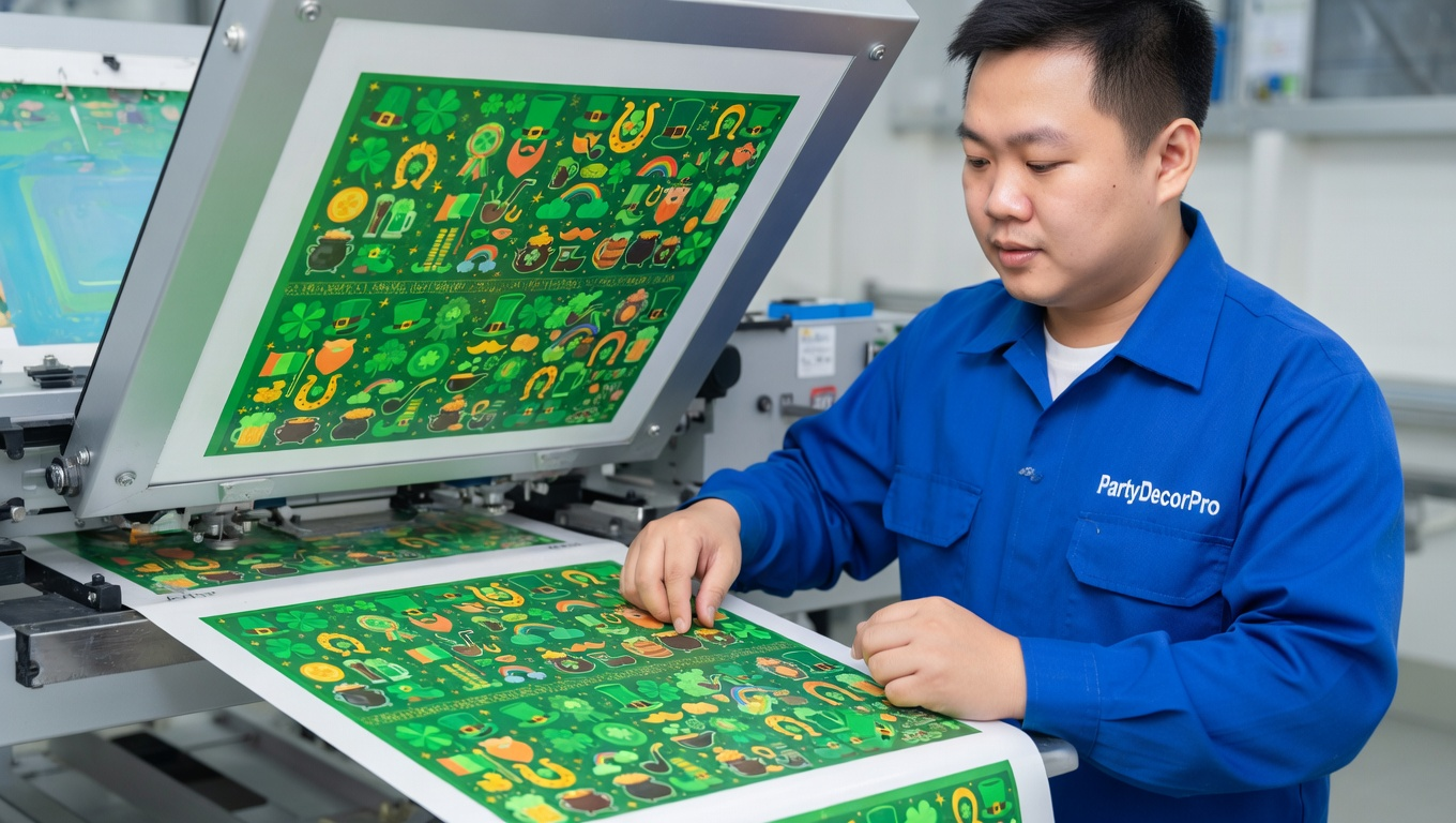 st patrick s day temporary tattoos Manufacturing Process