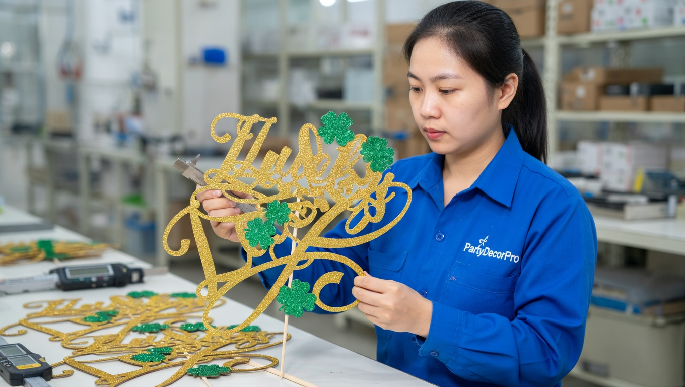 unique cake toppers Manufacturing Process