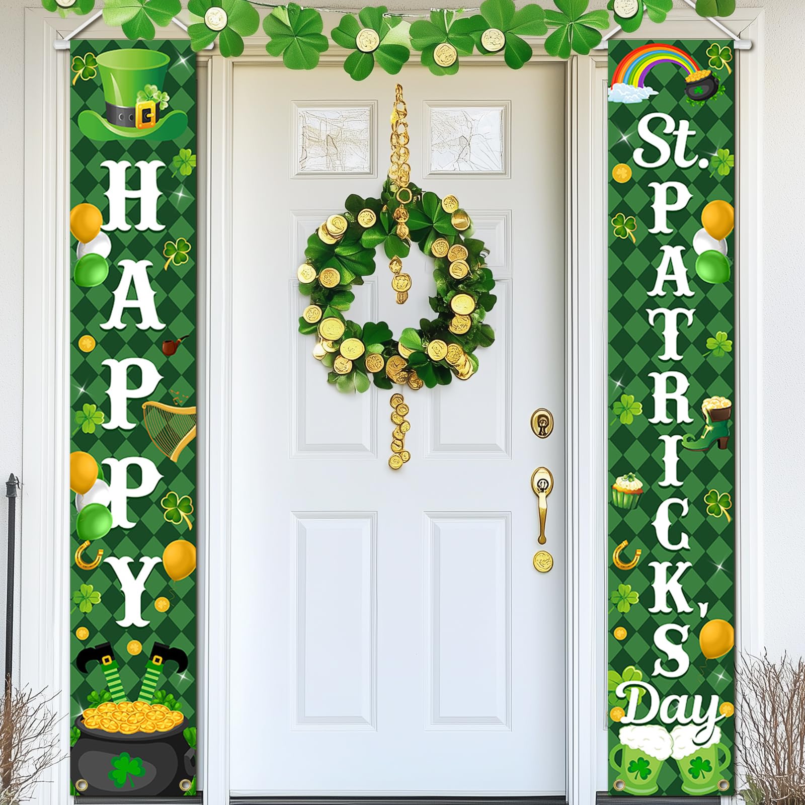 Custom Porch Banner - St. Patrick's Day Porch Banner Wholesale Supplier