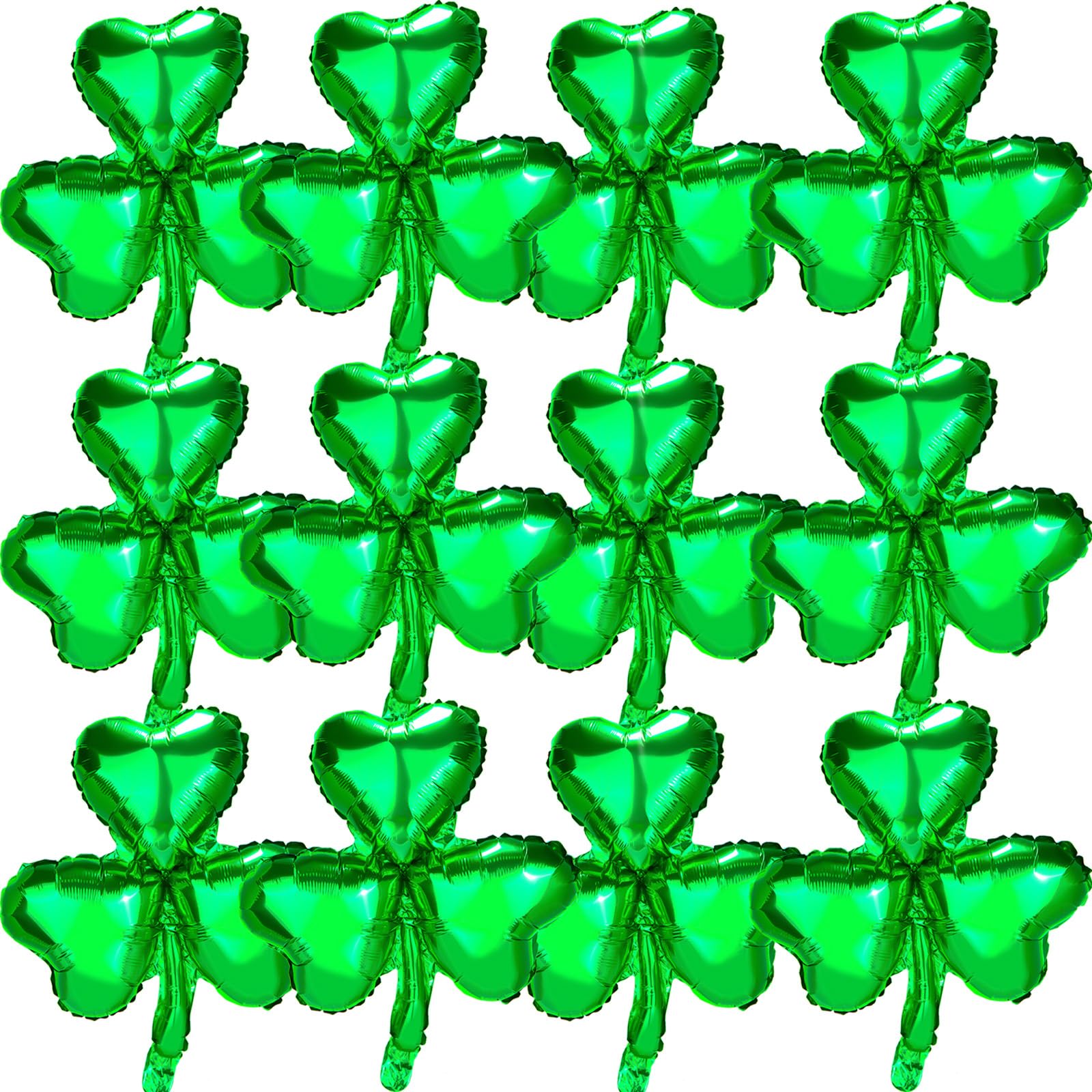 Wholesale Foil Balloons - Premium St Patrick's Day Shamrock Foil Balloons