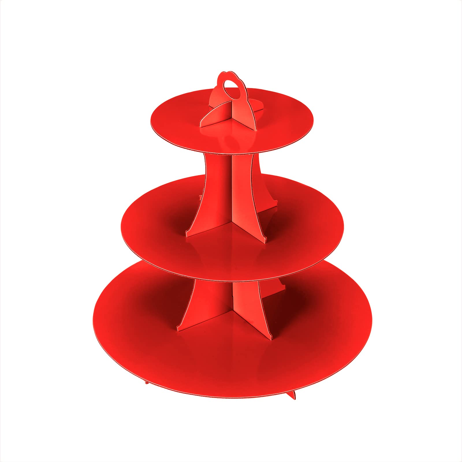 Cupcake Stand Manufacturer - 3-Tier Christmas Cupcake Stand Tower