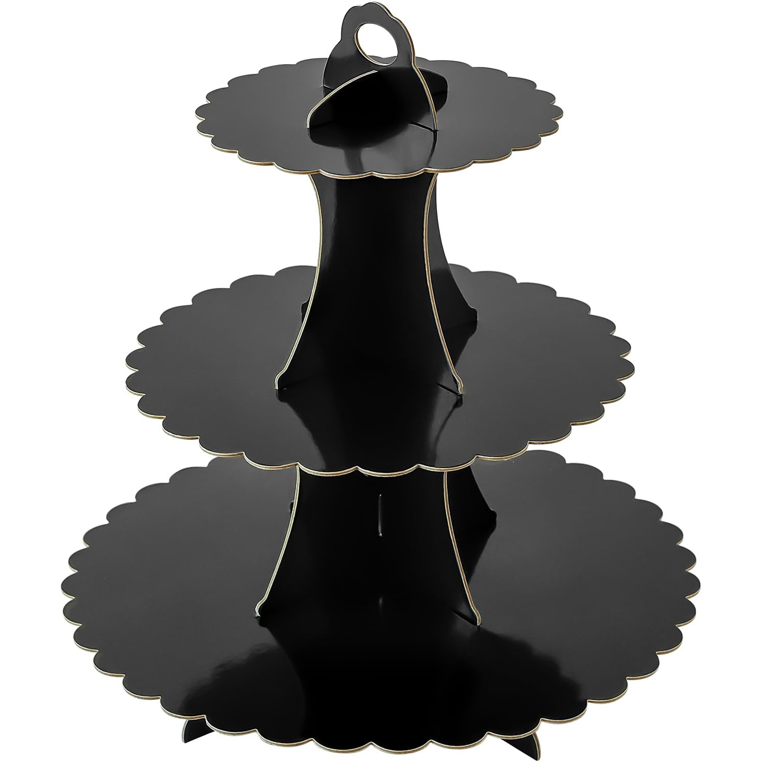 Custom Cupcake Stand Manufacturer - 3-Tier Cardboard Dessert Tower