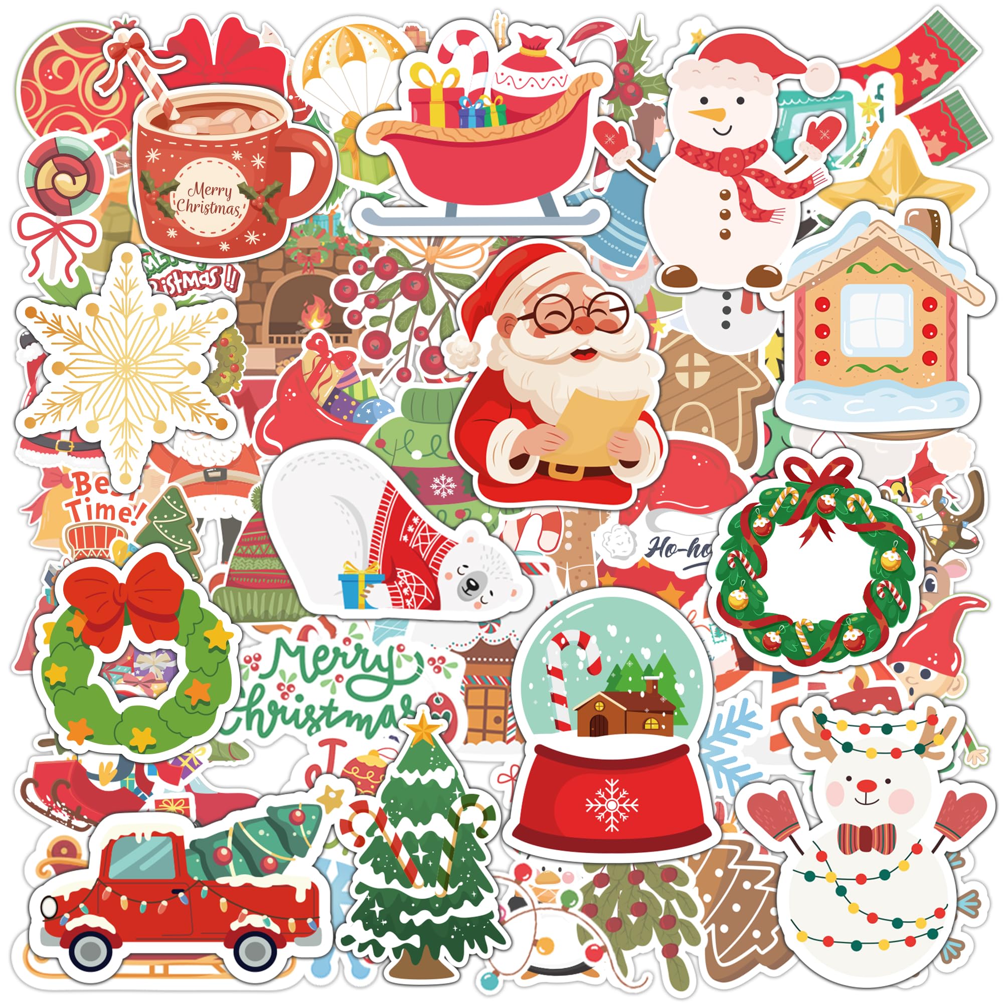 Wholesale Stickers - Christmas Festive Vinyl Crafts Pack