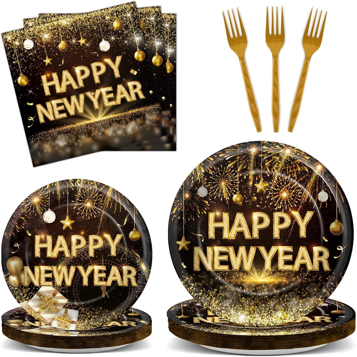 Disposable Tableware Manufacturer - New Years Eve Holiday Party Tableware