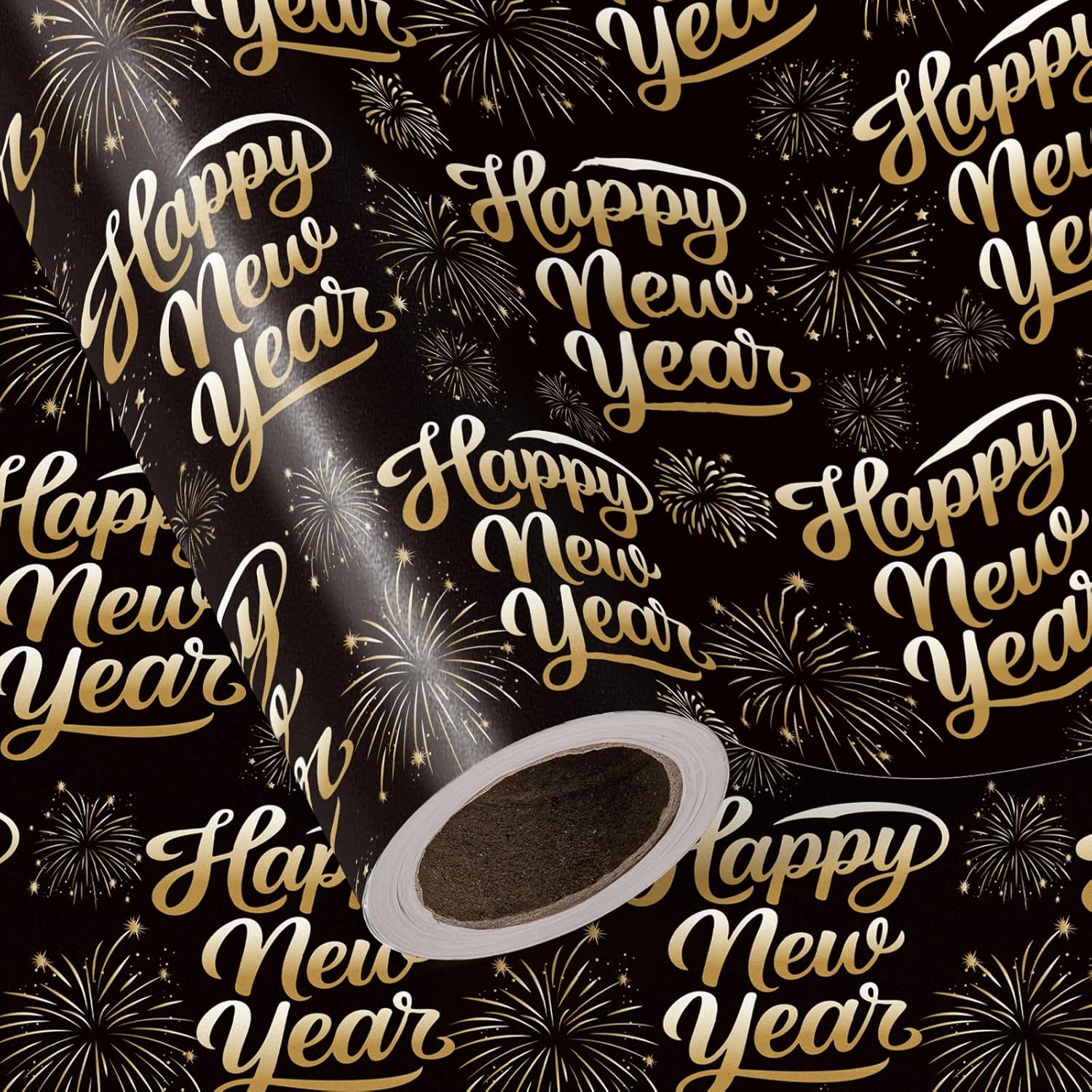 Wrapping Paper Manufacturer - New Year Fireworks Party Favor Wrap