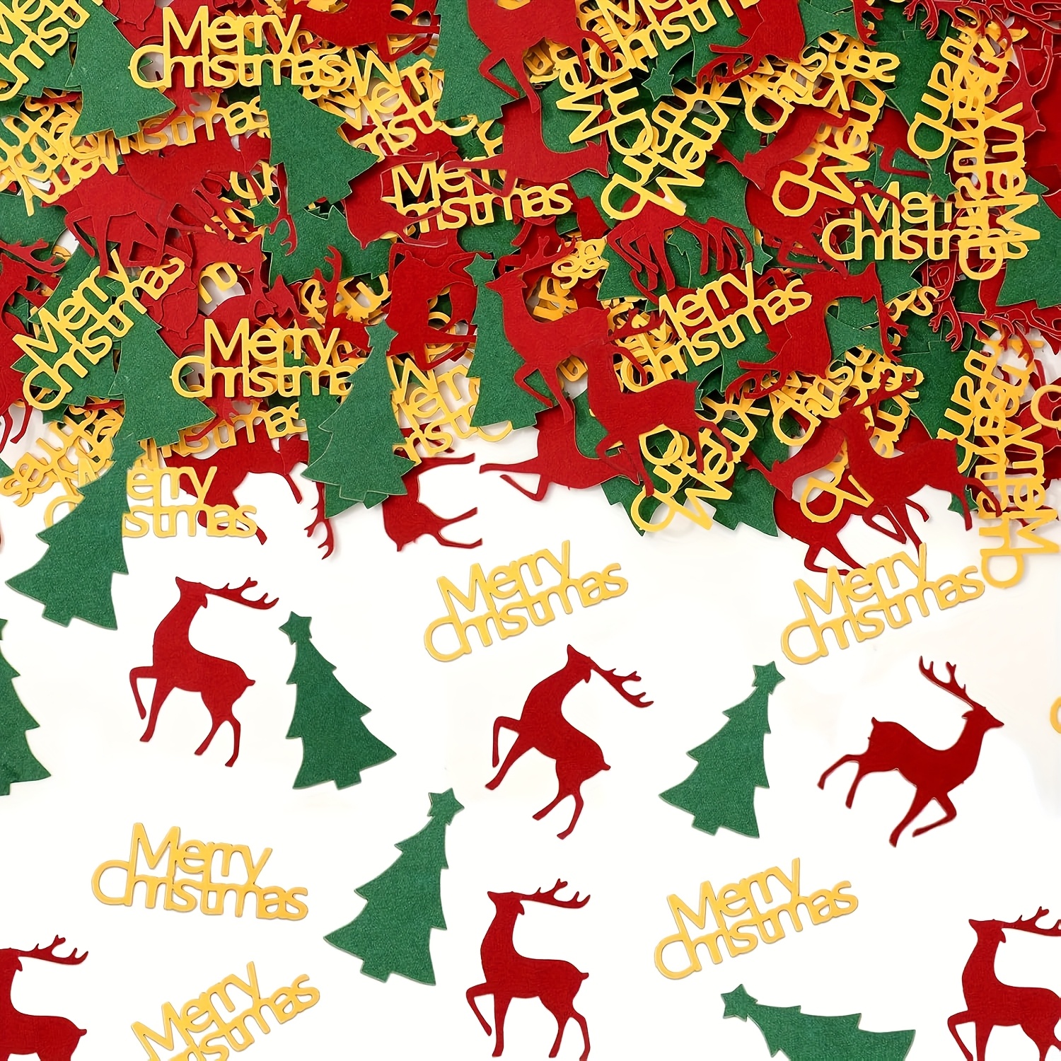 Custom Confetti Supplier - Merry Christmas Confetti Table Scatter