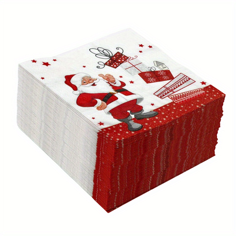 Napkin Manufacturer - Festive Christmas Party Napkins for Wholesale