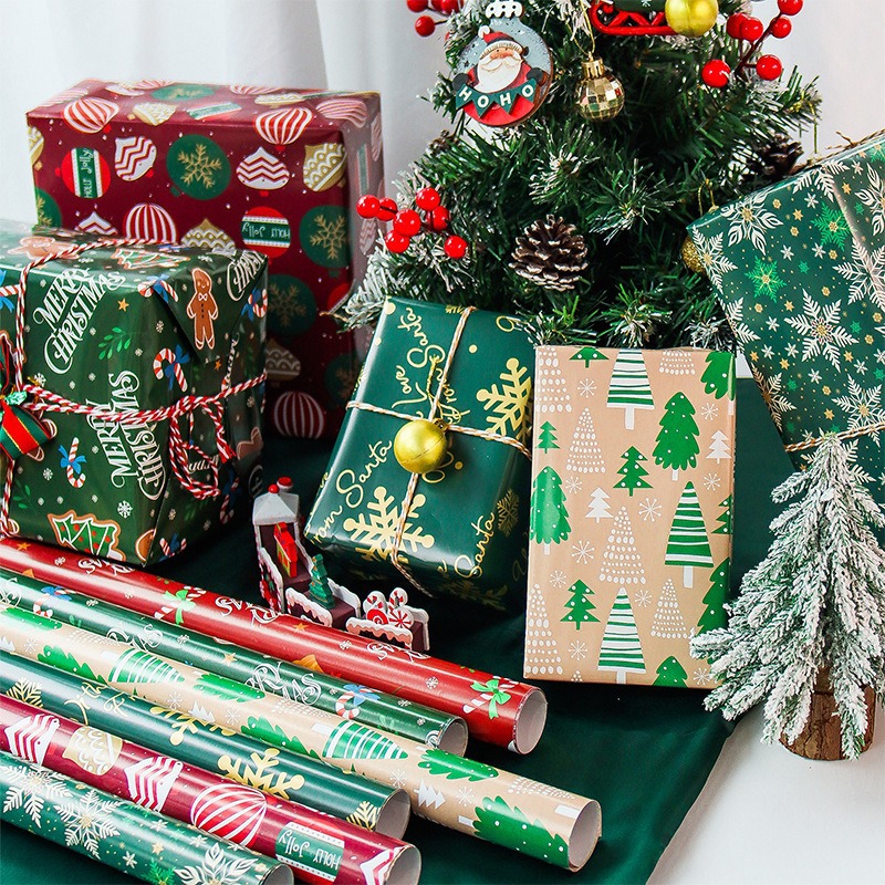 Custom Wrapping Paper Supplier - Christmas Wrapping Paper Wholesale Rolls